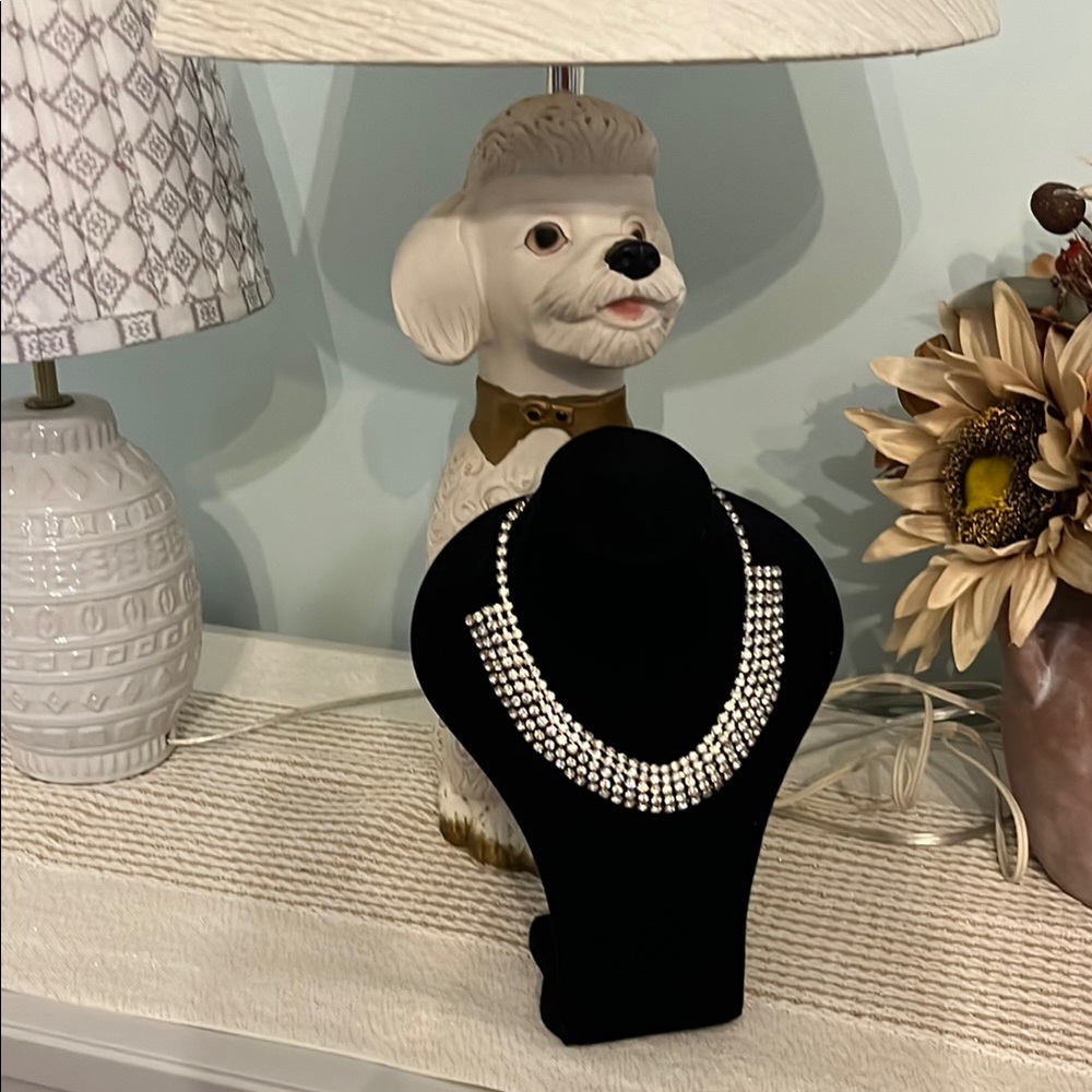 Vintage Elegant Silver chocker  Necklace